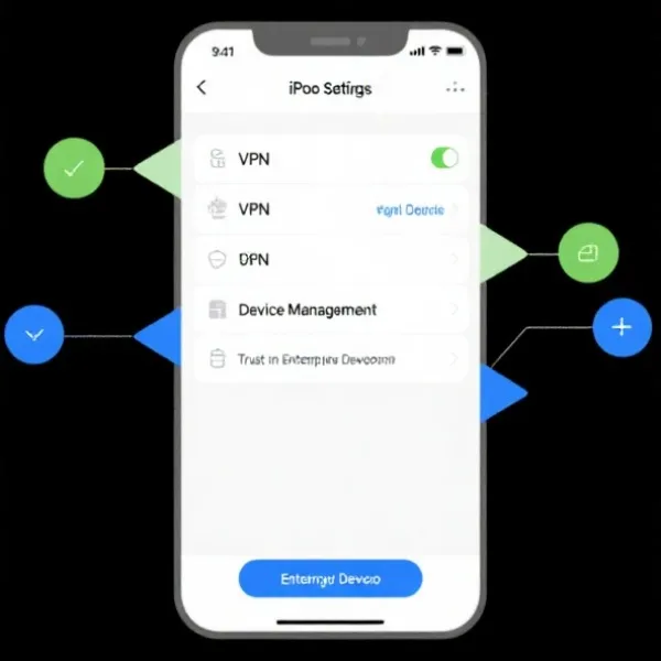 iOS 安装信任教程图示
